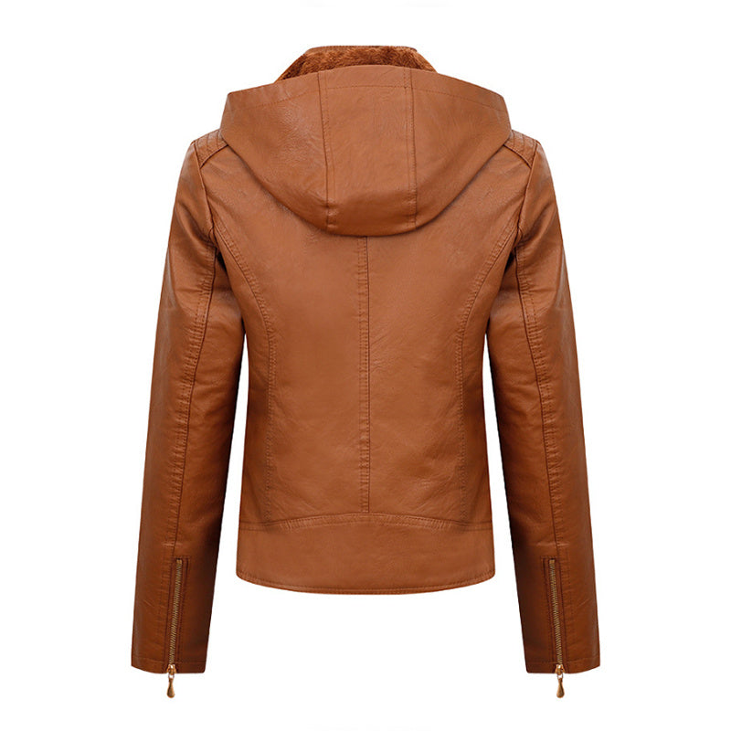 Urban Edge Hooded Moto Jacket