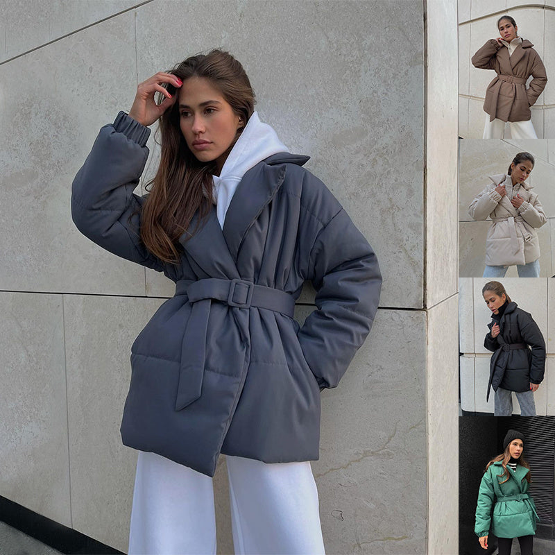Urban Puffer Wrap Coat