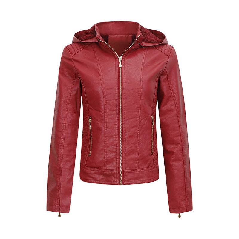 Urban Edge Hooded Moto Jacket