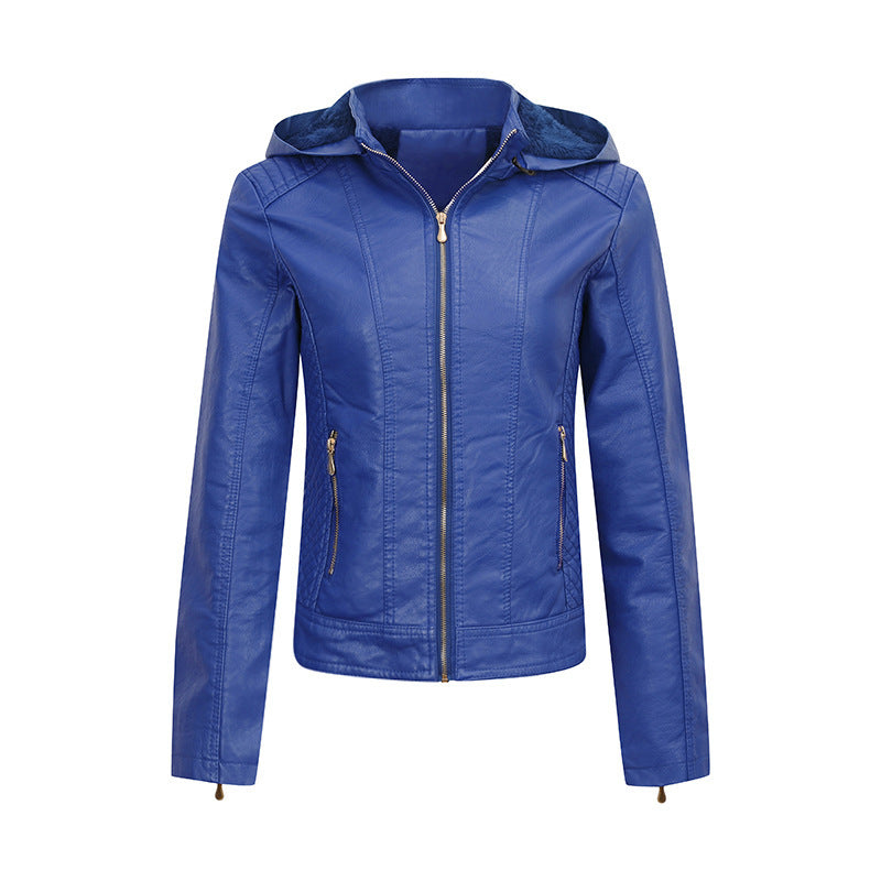 Urban Edge Hooded Moto Jacket