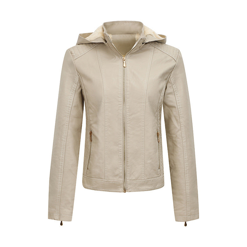 Urban Edge Hooded Moto Jacket