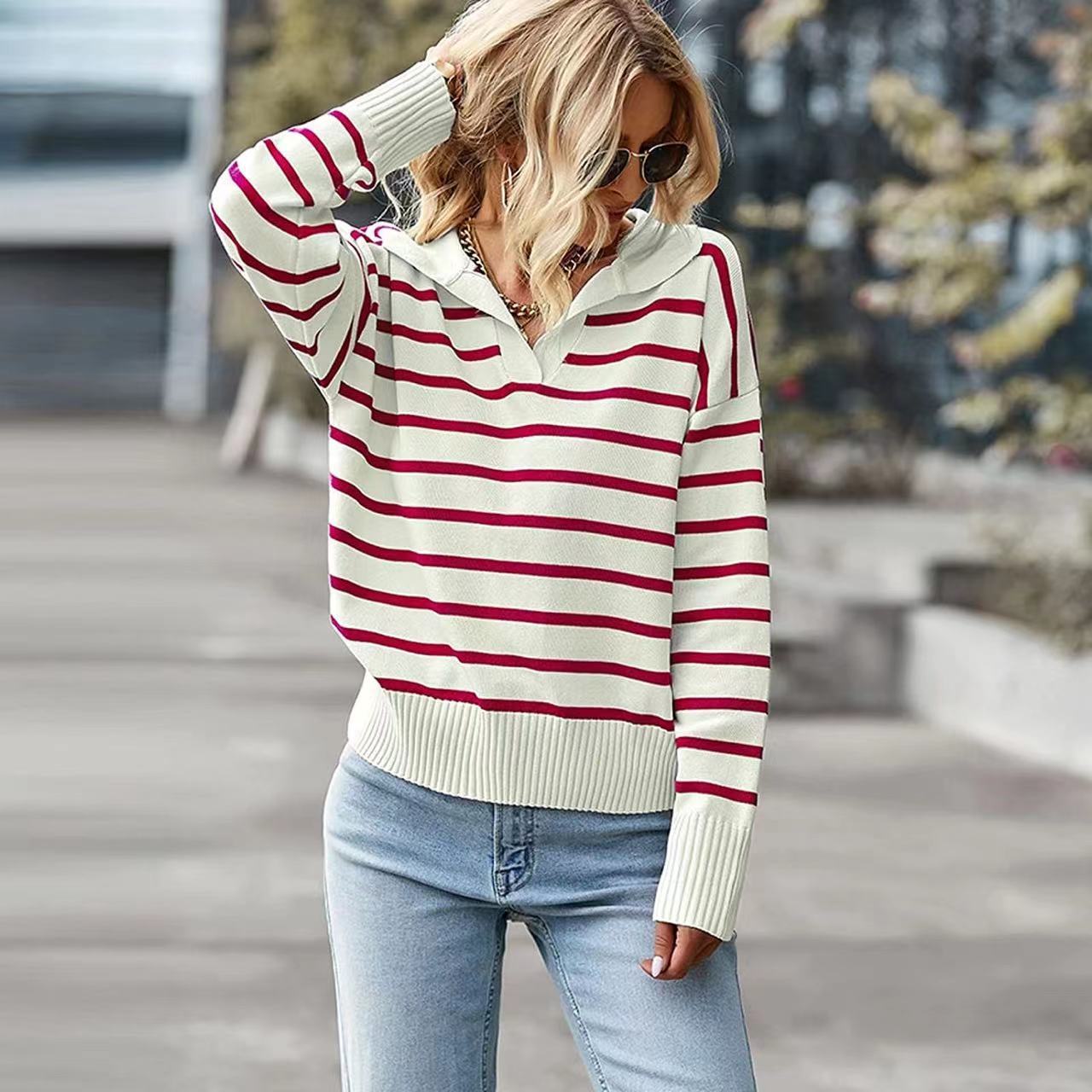Maritime Chic Sweater