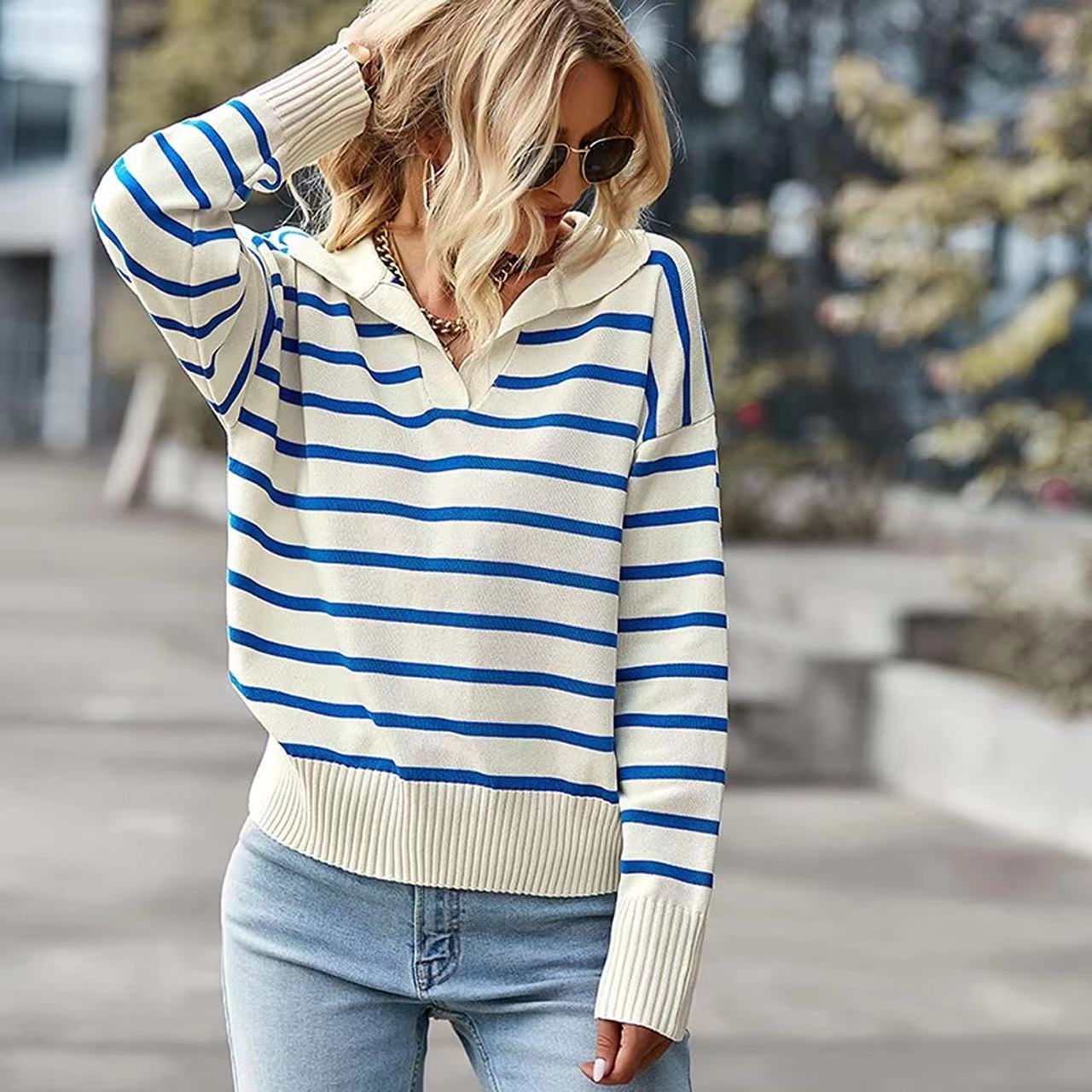 Maritime Chic Sweater