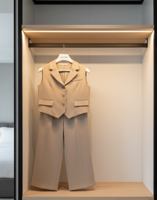 Côte d'Azur Linen Blend Co-ord Set
