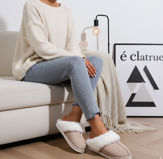 Serene Shearling Mules